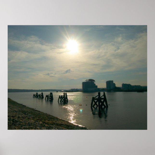 Affiche Baie Cardiff (Devant)