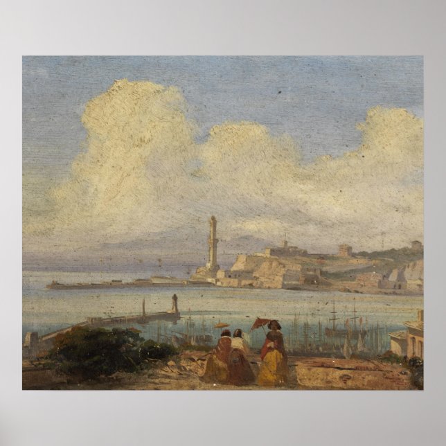 Affiche Baie de Gênes (Bucht von Genual) (Devant)