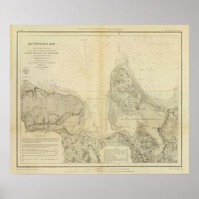 Affiche Baie de Huntington (Devant)