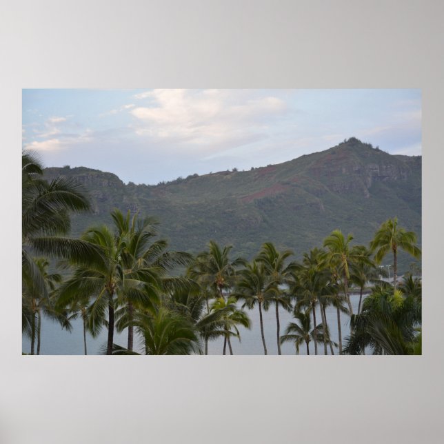 Affiche Baie de Kalapaki à Kauai (Devant)