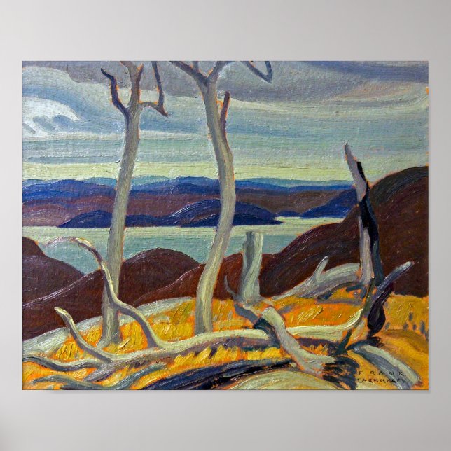 Affiche Baie de Port Coldwell | Franklin Carmichael | (Devant)