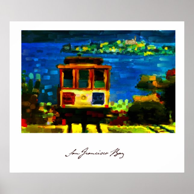 Affiche Baie de San Francisco (Devant)