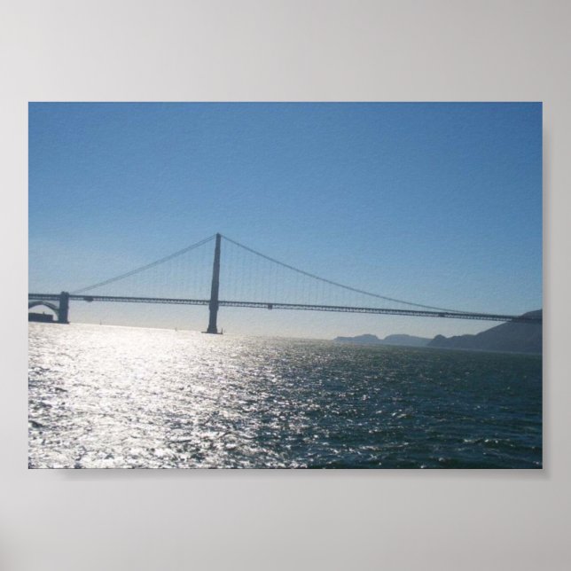 AFFICHE BAIE DE SAN FRANCISCO PAR D.MARQUIS (Devant)