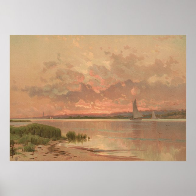 Affiche Baie de Shinnecock (Devant)