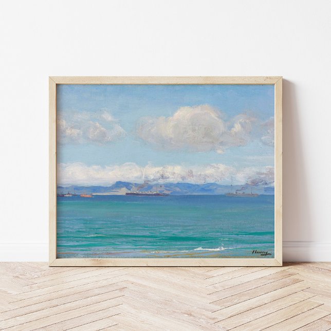 Affiche Baie de Tanger | Sir John Lavery (Créateur téléchargé)