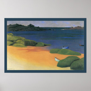 Affiche Baie de Tregastel par Felix Vallotton, Beaux-Arts