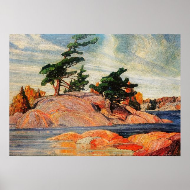 AFFICHE BAIE GÉORGIENNE DE L'ÎLE (Devant)