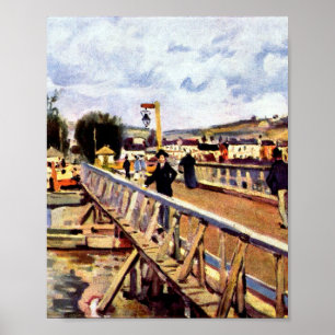 Affiche Baie Langland par Alfred Sisley