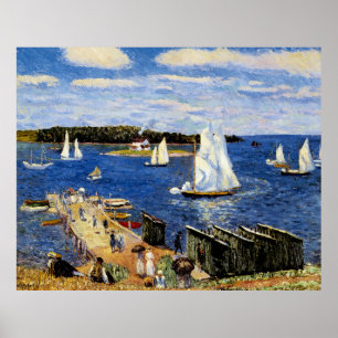 Affiche Baie Mahone par William Glackens