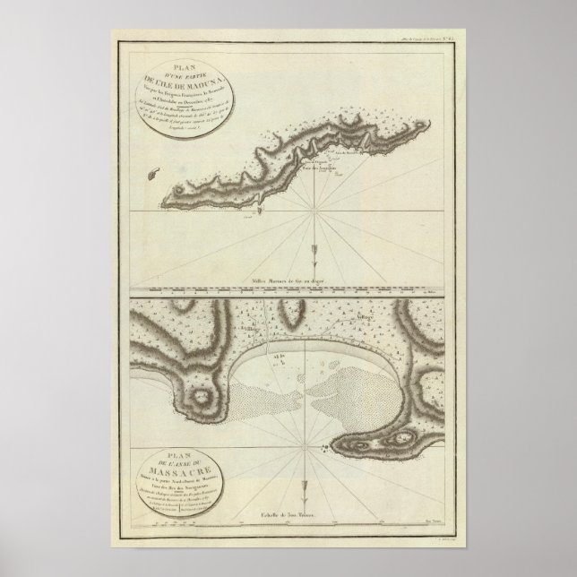 Affiche Baie Massacre, Îles Samoans 2 (Devant)