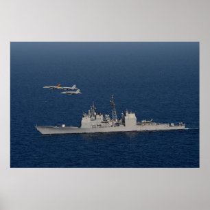 Affiche Baie mobile USS (CG 53)