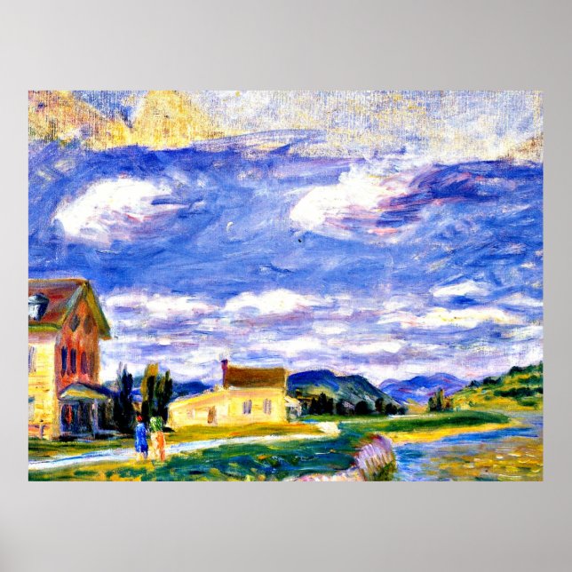 Affiche Baie St. Paul, Québec par William James Glacken (Devant)