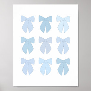 Affiche Baies bleues