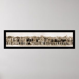 Affiche Baigner la photo 1925 de concours de beauté