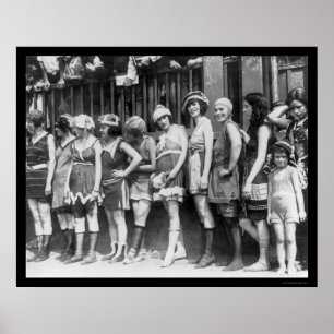 Affiche Baigner le concours de beautés à Washington, dc