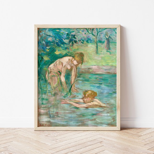 Affiche Baigneuses | Berthe Morisot (Créateur téléchargé)