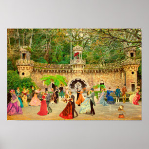 Affiche Bailando vals en la Quinta da Regaleira (Portugal)