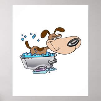 Affiche Bain de chien de nuit du samedi