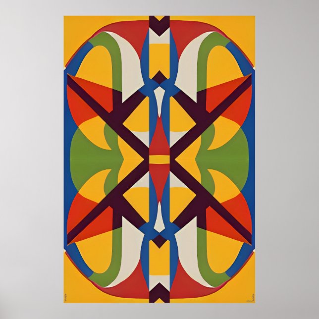 Affiche Bain d'oiseaux - Ken Gage Art (Devant)