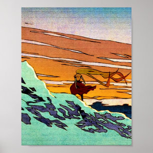 Affiche Baiser Acerola-Orion Coeur sous-lame