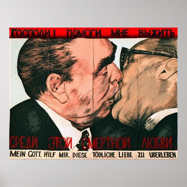 Affiche Baiser fraternel (Devant)