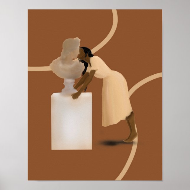 Affiche "Baiser volé" CCBG (Devant)