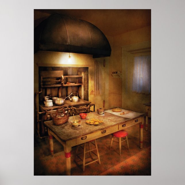 Affiche Baker - La cuisinière de mamie (Devant)