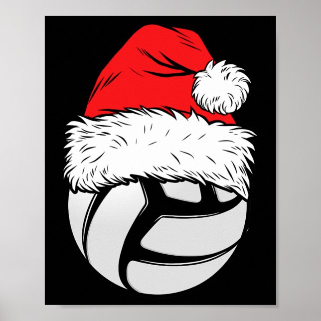 Affiche Bal de volley-ball de Noël Noël Noël (Devant)