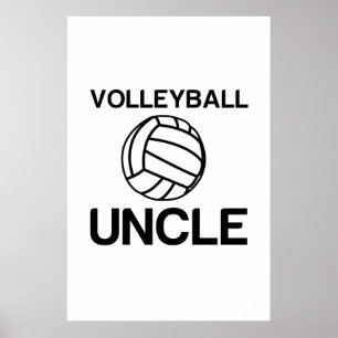 Affiche Bal de volley drôle