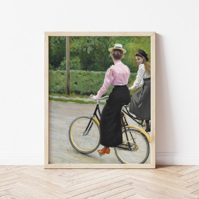 Affiche Balade en vélo d'été | Paul Fischer (Créateur téléchargé)