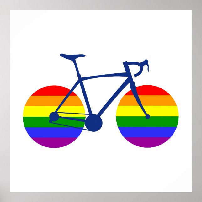 Affiche Balade En Vélo Pride (Devant)