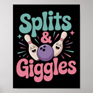 Affiche Balais Et Giggles Femmes Ou Filles Bowling