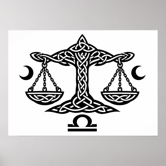 Affiche    Balance de la Balance celtique par BurnsInHell (Devant)