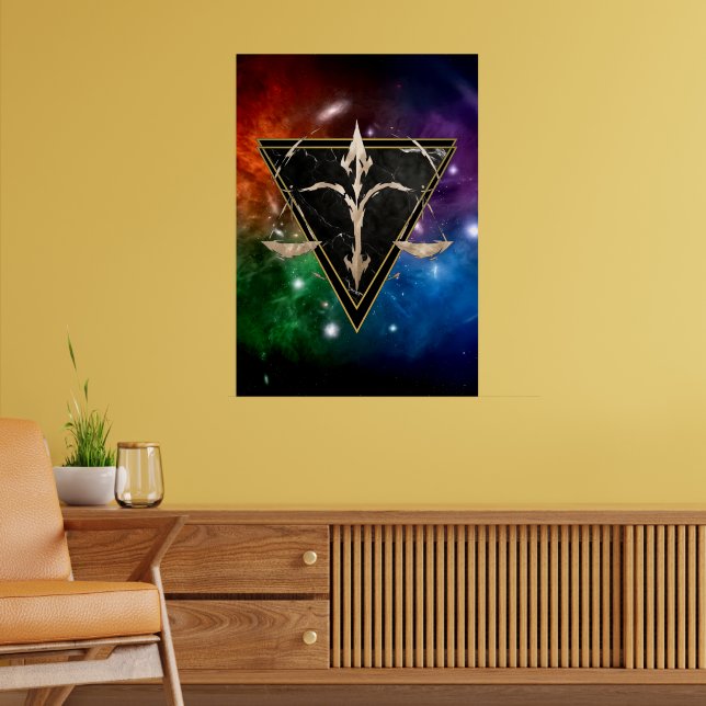 Affiche Balance Zodiaque Cadeau Astrologie (Salon 2)