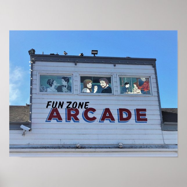 Affiche Balboa Fun Zone, Newport Beach, Californie (Devant)