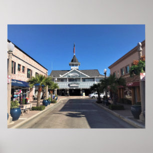 Affiche Balboa Pavillion, Newport Beach, Californie
