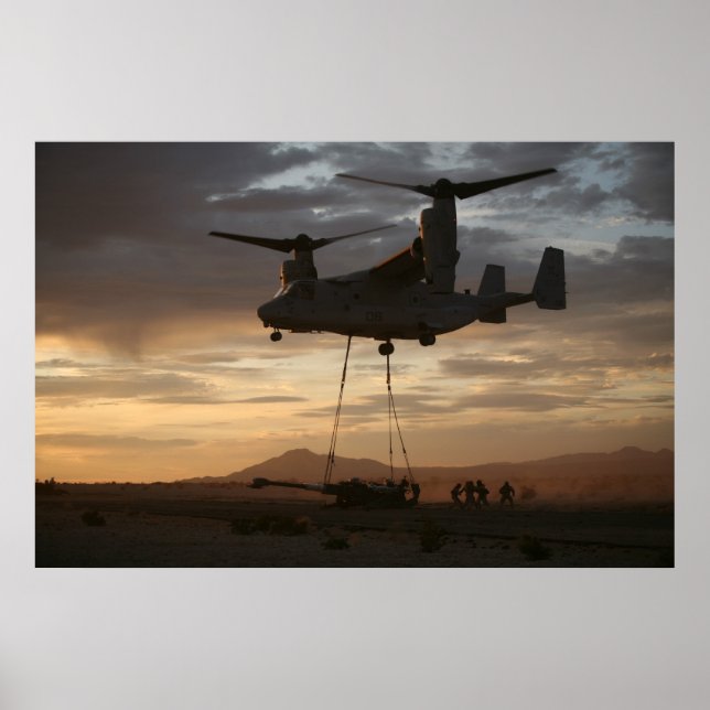 Affiche Balbuzard V-22 (Devant)