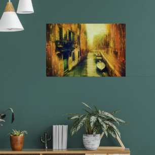 Affiche Balcon du Canal de Venise