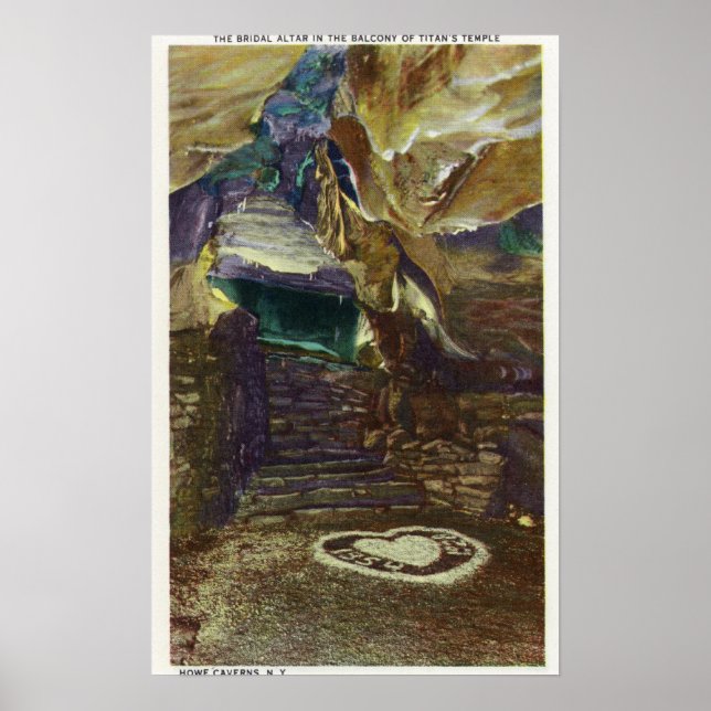 Affiche Balcon du temple de Titan Vue de la nuptiale (Devant)