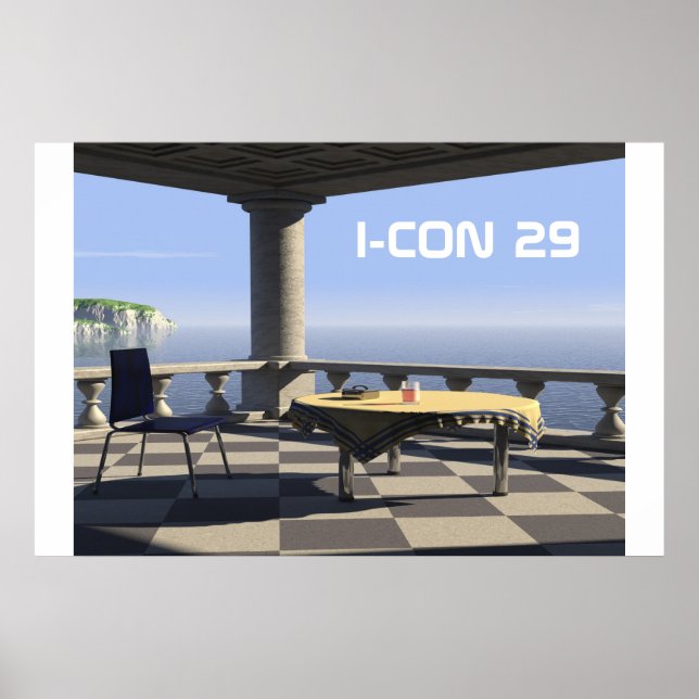 Affiche balcon, I-CON 29 (Devant)
