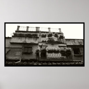Affiche Balcons Ponte Vecchio