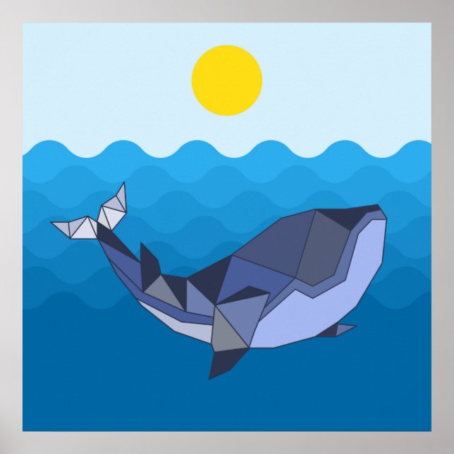 Affiche Baleine (Devant)
