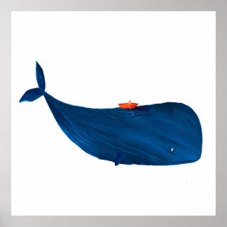Affiche Baleine