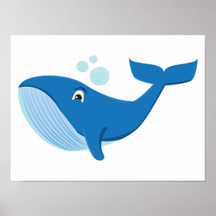 Affiche Baleine