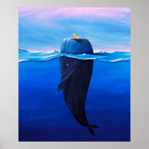 Affiche Baleine