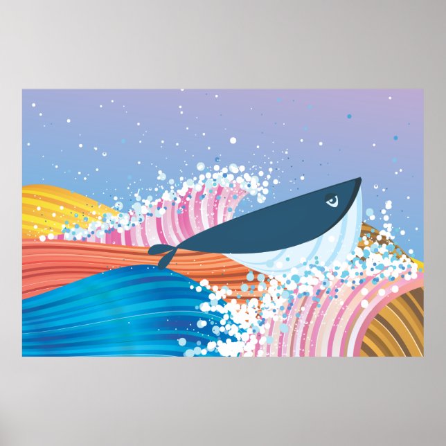 Affiche Baleine (Devant)