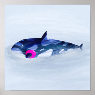 Affiche Baleine