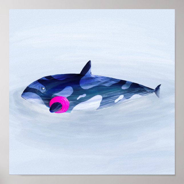 Affiche Baleine (Devant)