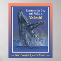 Baleine amusante Imprimer pour la classe Sunset Bo