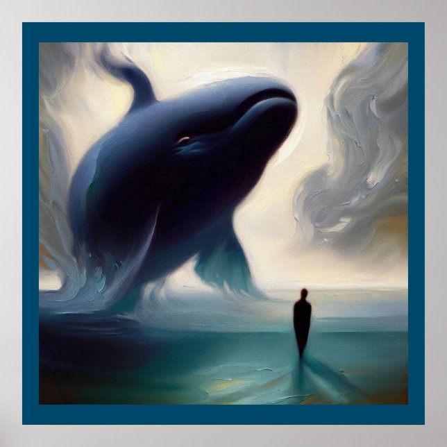 Affiche Baleine animale Spirit 2 (Devant)